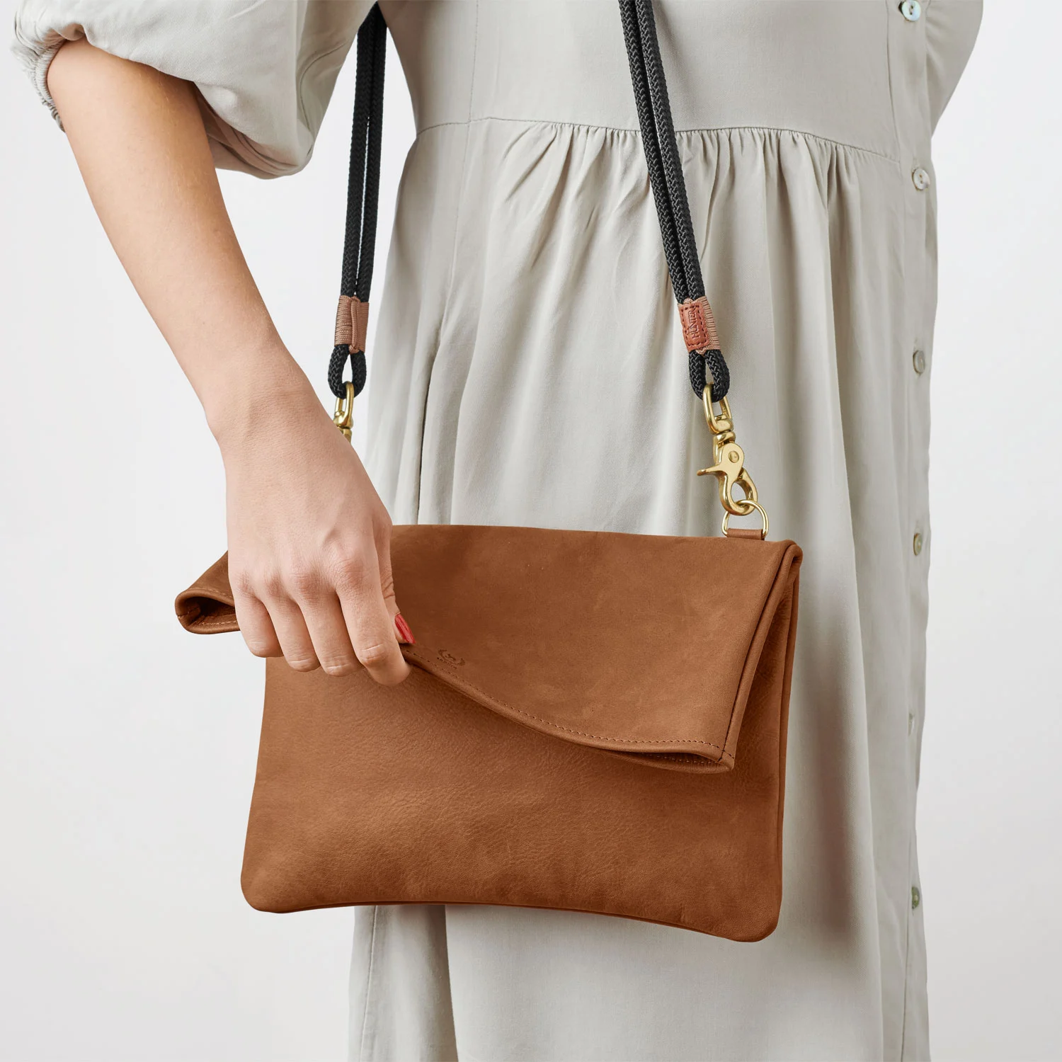 Hunter Shoulder Bag Lana Cognac